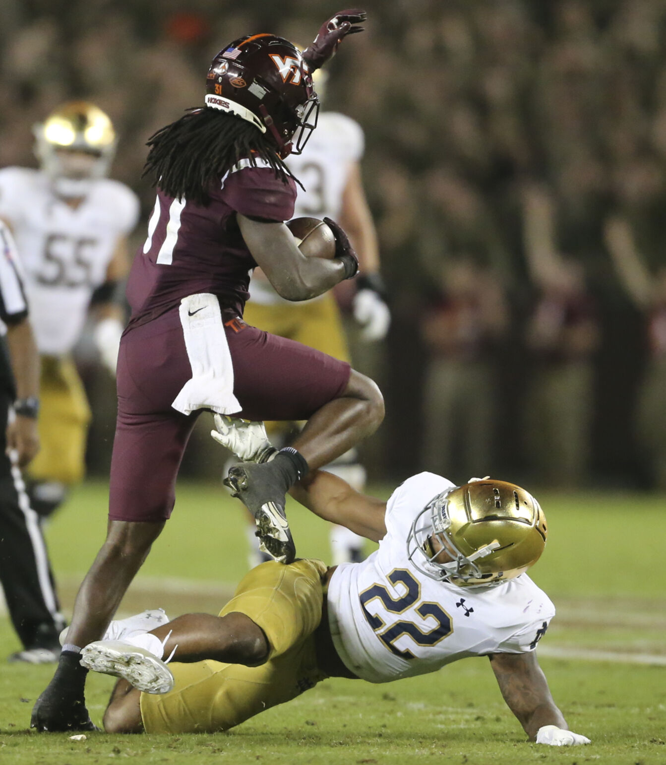 Notre Dame at Virginia Tech football